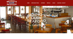 Desktop Screenshot of bennosofgalveston.com